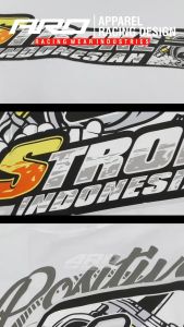 Baju Kaos 2 STROKE RACING T-Shirt Distro Two Stroke Pria Kekinian Bahan Cotton Combed 30S Kaos 2 Tak