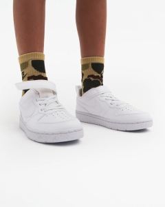 Nike Kids Court Borough Low Recraft Little Kids Shoes - White