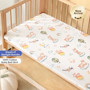 Usbettas | Cotton A-Class Crib Fitted Sheet