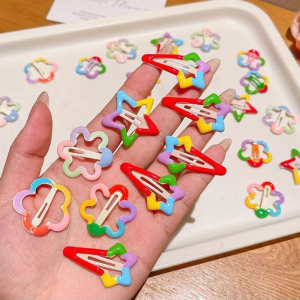 🔥Y2K Dopamine Colorful Hair Clip Mini Five-pointed Star BB Clip Cute Bangs Clip LovelylifeFu👍