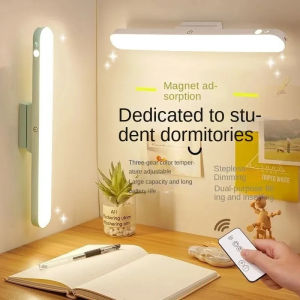Wireless Remote Control LED USB Charging Light Adjustable Brightness Wall Light Suitable Kitchen Wardrobe Desk Bedroom Lighting