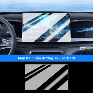 Miếng Dán Kính Cường Lực Bảo Vệ Màn Hình Dẫn Đường Ô Tô BYD Sealion 7 2025 2026 Kích Thước 15.6 Inch Chống Trầy Xước Cảm Ứng