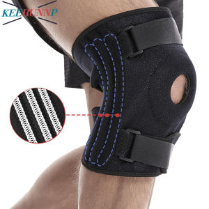 1PC Knee Brace for Men &Women - Adjustable Patella Compression Knee Support for ArthritisPlus Size Knees Brace Side Stabilizers