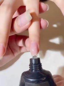 B&E Poly Gel Nail Extension Set 11PCS/SET with Nail Gel Base +Top 6W UV LED Nail Lamp Professional Manicure Kit