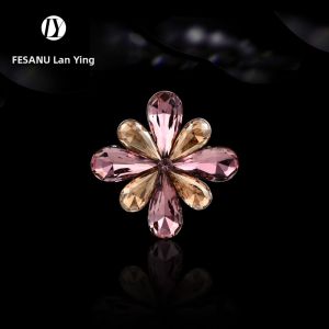 FESANU | Austrian Crystal Brooch Accessories for Fur and Coats