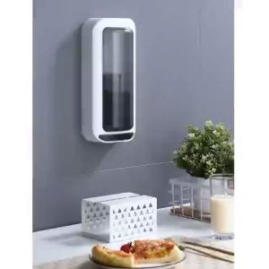 Rotating Utensils & Toothbrush Holder: A Wall-Mounted Kitchen Organizer