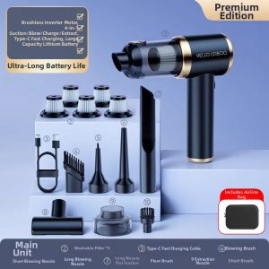 HELLOLEIBOO | Powerful Handheld Vacuum Cleaner Home & Car Use