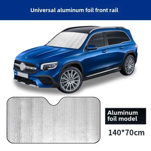 Auto Abat Vent Sun Protection Heat Blocking Cloth Sunshade Car Windshield Sun Visor Summer Window Visor