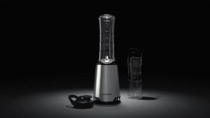 Máy xay sinh tố 2 ly thương hiệu Shardor PB615B dung tích 600 ml công suất 300W tốc độ quay 24000 vòng/phút