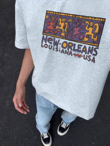 PAZHAOLANG | Oversized Cotton T-shirt 300kg Summer