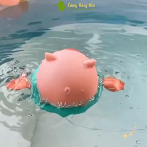 Đồ Chơi Vịt Phun Nước Đồ Chơi Nhà Tắm thả bồn tắm Cho Bé- đồ chơi nhà tắm cho bé Xương Rồng Nhỏ