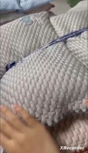 [ẢNH THẬT]- Gối Cá Heo Massage Vải Tencel Dành Cho Bé - Gối Nhập Khẩu Cao Cấp Thấm Hút Mồ Hôi Tốt Size 35x55cm