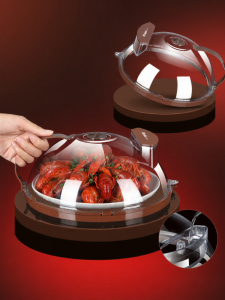 Olodo | Microwave Safe Heat Resistant Splash Proof Food Grade Transparent Freshness Lid