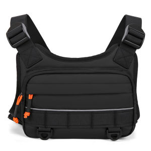 Camping Vest Backpack for Men Women Front Chest Bag Running Tactical Pack Sports Outdoor Cycling Running Fishing Travel Rig Bag