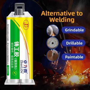 ZHUOLIDE | High-Temperature Welding Waterproof Metal Repair Adhesive Cast Iron Glue
