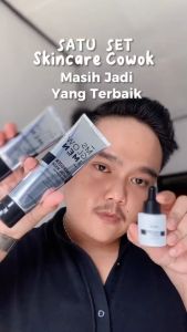 Paket Basic Men MsGlow: Perawatan Kulit Alami untuk Pria
