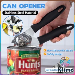 KLIMO Stainless Steel Can Opener Bottle Opener Kit kitchen tools Kitchen Craft Easy Grip