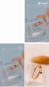cincin emas 8k model variasi simple