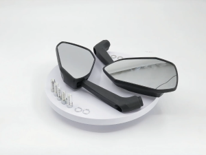 Motorcycle Anti-Glare Rearview Mirror - HD Waterproof / 360° Adjustable Universal Wide-View Modified Mirror HONDA YAMAHA SUZUKI