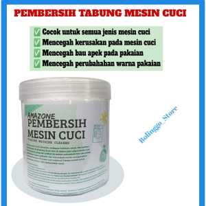 AMAZON PEMBERSIH TABUNG MESIN CUCI 500GR / PEMBERSIH DRUM MESIN CUCI/ MESIN CUCI FRONT LOADING/ MESIN CUCI TOP LOADING /WASHING MACHINE CLEANER