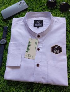 kemeja koko lengan panjang Baju koko pria dewasaBaju muslim kerah sanghai
