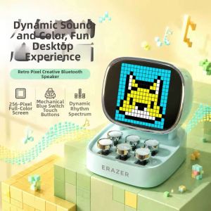 Lenovo | DIY Pixel Bluetooth 6.0 Clock Display 360 Degree Surround Speaker