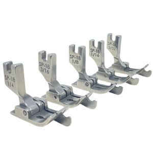 Metal Presser Foot SP-18 Industrial Sewing Machine Flat Car Moving Edge Single Needle Flat 1/4 1/8 3/8 1/16 3/16 5/16 1/32