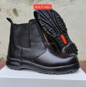 sepatu safety king kulit sapi ujung besi sepatu kerja pria sepatu proyek
