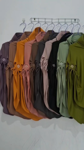 HIJAB INSTAN KEPANG JERSEY PREMIUM - JILBAB INSTAN DAILY - HIJAB INSTAN TERBARU