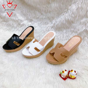 Dép xuồng 6 9 phân quai kiểu da nhám đế nhẹ êm LT (DXC002)