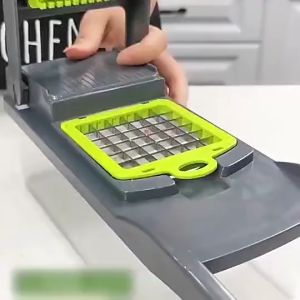 Perangkat pemotongan sayuran multi -fungsional melengkapi shredder kentang shredders jelly parit mentimun irisan mentimun Parutan Serbaguna Pemotong Sayur Kentang Bawang Wortel Keju Dengan Saringan Kotak