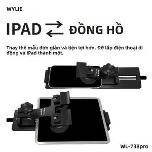 WYLIE WL-738Pro Công Cụ Hỗ Trợ Tháo Gỡ Màn Hình Đa Năng Cho Điện Thoại Di Động iPad LCD Bộ Dụng Cụ Sửa Chữa Bộ Phận Tách Vỏ Sau