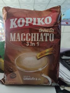 กาแฟโกปิโก้ มัคคิอาโต้ 3อิน1 เอสเพรสโซ&นม ขนาด24กรัม บรรจุ20ซอง