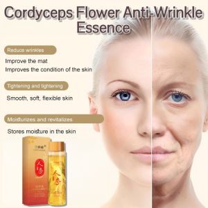 Cordyceps Flower Anti-Wrinkle Essence Fade Fine Lines Firming Lifting Brightening Serum Skin Care