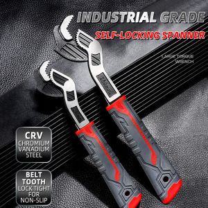 AIRAJ Universal Wrench Multi-Function Adjustable Wrench Fast Wrench CR-V Bathroom Pipe Wrench Plumber Multi Hand Tool