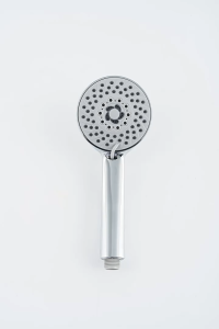 High Pressure Shower Head 5 Mode Adjustable Handheld Spray Nozzle – Large Panel Pressurized Design for Bathroom HDB Flat Home Gym Rainfall Shower Massage Jet Mist Powerful Spray