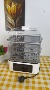 Electric steamer stew steaming one breakfast machine hot pot cooking home three multifunctional multi-layer steamer