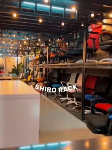 FINSSO Shiro 4 Tier Multipurpose Shelf Shelves Rack Rak Besi Living Room 60 x 148cm / 35 x 148cm