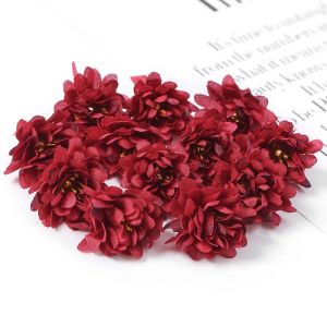 Hoa Hồng Nhân Tạo Mini Hoa Lụa Đầu Hoa 10/20/50 Chiếc Mô Phỏng Nhà Trang Trí Phòng DIY Vòng Hoa Phụ Kiện Cho Đám Cưới Sinh Nhật Tân Gia