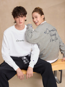 Champion | New Autumn Winter Casual Oversized Drop-shoulder Round Neck Sweatshirt