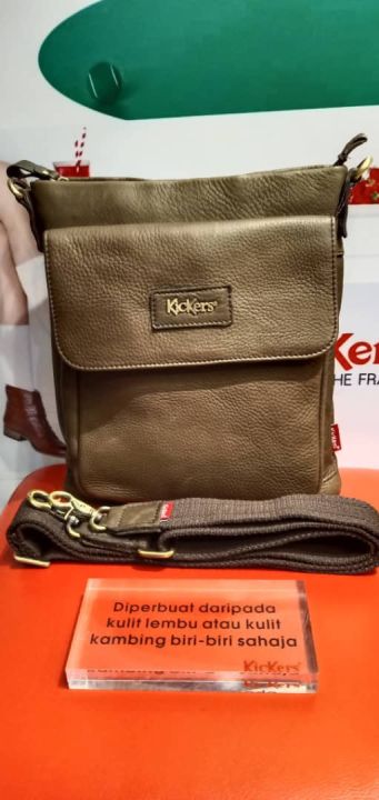 KICKERS PREMIUM LEATHER POUCH BAG ( KIC-W 89892 ) – Westfield Malaysia