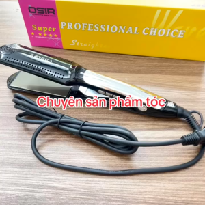 Máy Duỗi Tóc Chuyên Nghiệp Hàn Quốc 017 Bề Mặt Gốm Ceramic Tạo Nhiều Kiểu Tóc Khác Nhau Màn Hình LCD Tay Cầm Chống Trơn Trượt