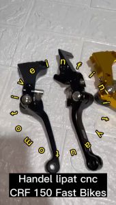 HANDEL LIPAT FASTBIKES HANDLE FAST BIKES FULL CNC CRF 150 BLACK GOLD