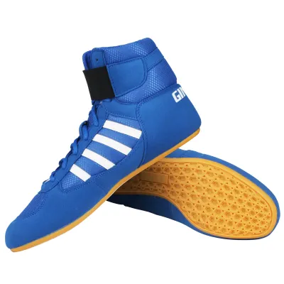 Giày Tập Luyện Boxing GINGPAI Đế Cao Su Cổ Cao Cho Nam Nữ