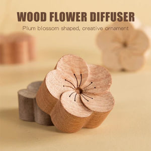 DIY perfume wooden flower fragrance aroma diffuser decorations items living room indoor house desktop car home accessories women