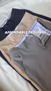 Classic Men Casual Suit Pants 8 Colors Must Have For Fashionable And Relaxed Style trouser pants for men
