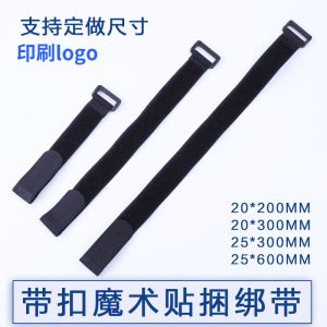 Velcro Customized Reverse Buckle Model Battery Ratchet Tie down Devil Sticky Cable Tie Yoga Mat Ribbon Fixing Band Velcro Fastener