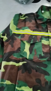 Áo Bảo Hộ Lao Động Màu Ran Ri Có Dây Phản Quang Đồng Phục Lao Động Cho Nam