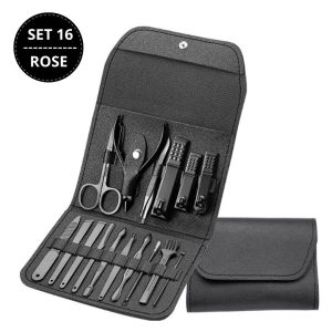 MANICURE Set 16 in 1 - Gunting Kuku Set 16 in 1 Perawatan Kuku Serbaguna
