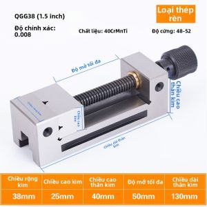 MEINWAY | Máy Kẹp Bàn Độ Chính Xác Cao Thân Manual 235mm